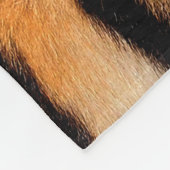 Hogere afdrukstructuur fleece deken (Hoek)