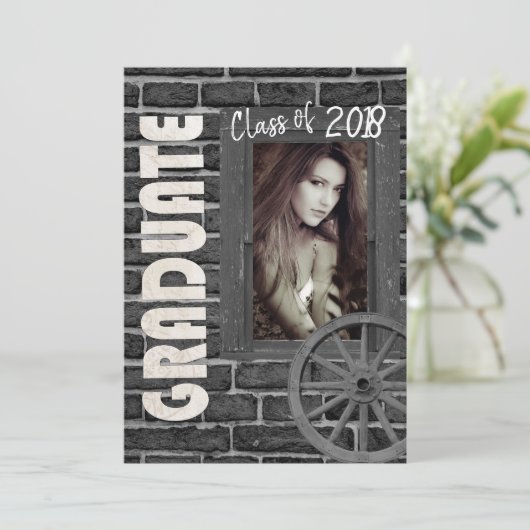 Hogere 🎓 Afstuderen ⭐ ⭐ ⭐ ⭐ Kaart (Staand voorkant)