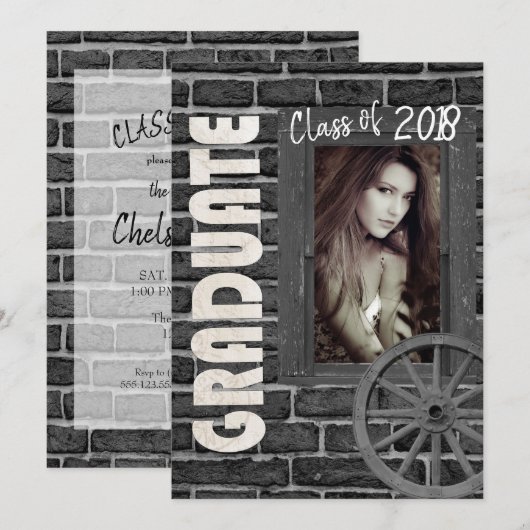 Hogere 🎓 Afstuderen ⭐ ⭐ ⭐ ⭐ Kaart (Voorkant / Achterkant)