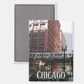 Hogere boorgang in Chicago Magneet (Voorkant / Achterkant)