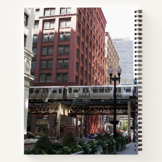 Hogere boorgang in Chicago Notitieboek (Achterkant)