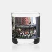 Hogere boorgang in Chicago Whisky Glas (Voorkant)