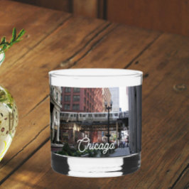 Hogere boorgang in Chicago Whisky Glas