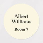 Hogere huishoudkleding Naam Etiketten Labels (Design 2)