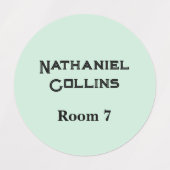 Hogere huishoudkleding Naam Etiketten Labels (Design 1)