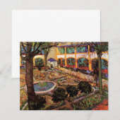 Hogere instelling in Arles door Vincent van Gogh (Voorkant / Achterkant)