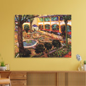 Hogere instelling in Arles door Vincent van Gogh Canvas Afdruk (Insitu (Woonkamer))