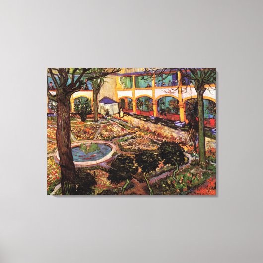 Hogere instelling in Arles door Vincent van Gogh Canvas Afdruk (Voorkant)