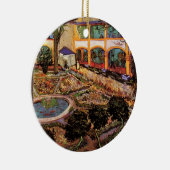 Hogere instelling in Arles door Vincent van Gogh Keramisch Ornament (Rechts)