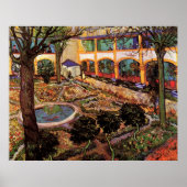 Hogere instelling in Arles door Vincent van Gogh Poster (Voorkant)