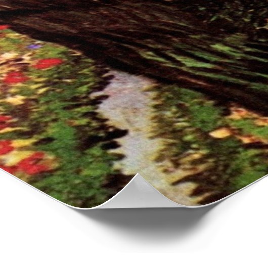 Hogere instelling in Arles door Vincent van Gogh Poster (Hoek)