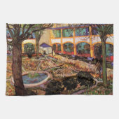 Hogere instelling in Arles door Vincent van Gogh Theedoek (Horizontaal)