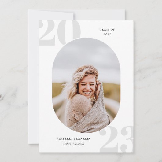 Hogere klasse Ronde Afstuderen van het Lijst van d (Voorkant)