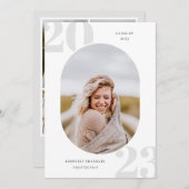 Hogere klasse Ronde Afstuderen van het Lijst van d (Voorkant / Achterkant)