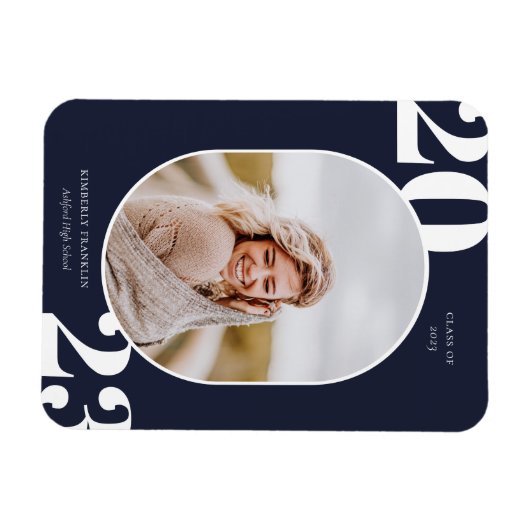 Hogere klasse Ronde het Afstuderen van het Lijst v Magneet (Horizontaal)