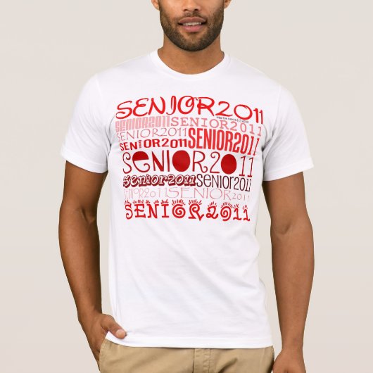 Hogere klasse van 2011 t-shirt (Voorkant)