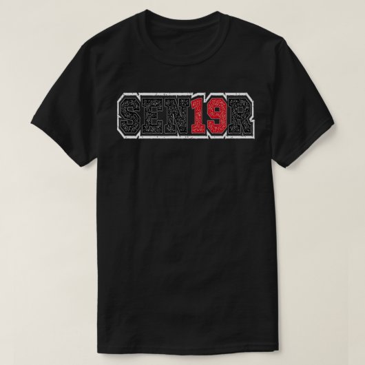 Hogere klasse van 2019 t-shirt (Design voorkant)