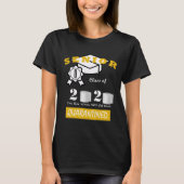Hogere klasse van 2020 Quarantine Afstuderen T-Shi T-shirt (Voorkant)