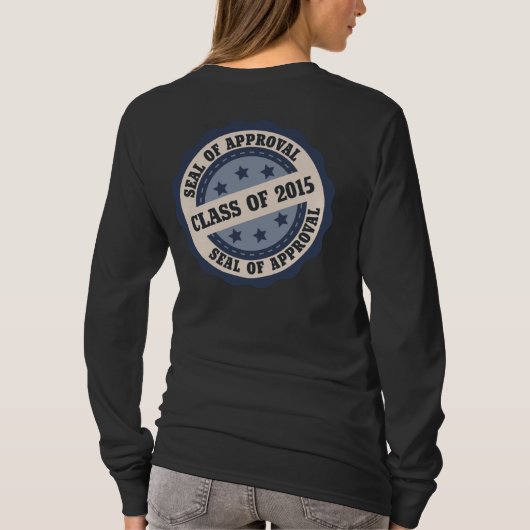 Hogere klasse van de badge 2015 t-shirt (Achterkant)