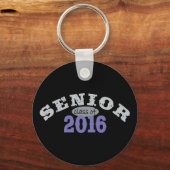 Hogere klasse van het Paars van 2016 Sleutelhanger (Voorkant)