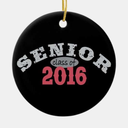 Hogere klasse van Red 2016 Keramisch Ornament (Voorkant)