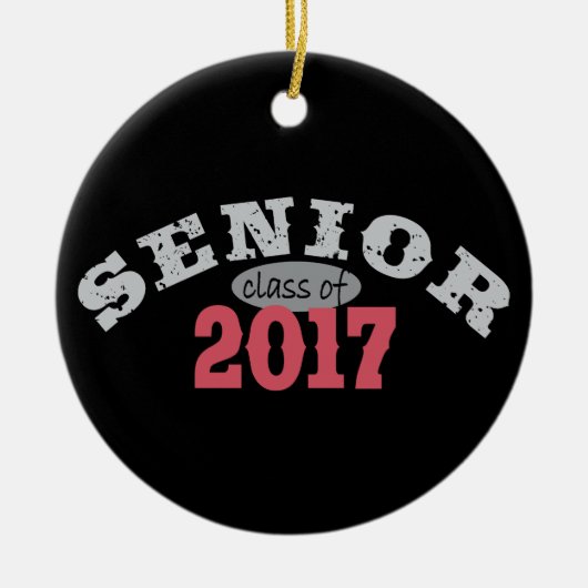 Hogere klasse van Red 2017 Keramisch Ornament (Voorkant)