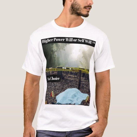 Hogere Kracht Will of Self Will Mannen T-Shirt (Voorkant)