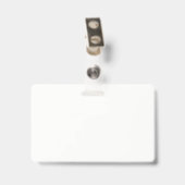 hogere man | Therapeut Badge (Achterkant met clip)