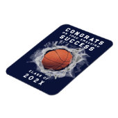 Hogere nacht basketbal magneet (Linkerzijde)