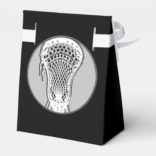 Hogere nacht Lacrosse Team Bedankdoosjes (Achterkant)