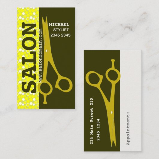 Hogere Professional van de Stijllijst van de Wijze Afsprakenkaartje (Voorkant / Achterkant)