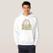 Hogere Rainbow-klasse Retro Boho van 2021 Hoodie (Voorkant volledig)