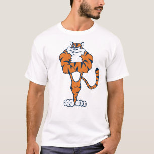 Hogere spieren (Oranje en blauw) T-shirt