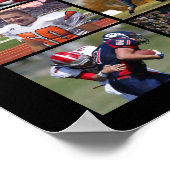Hogere Sportliefhebber 19 Foto Collage Poster (Hoek)