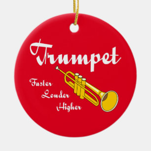 Hogere Trumpet Keramisch Ornament