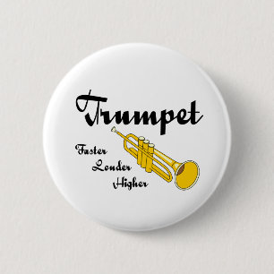 Hogere Trumpet Ronde Button 5,7 Cm