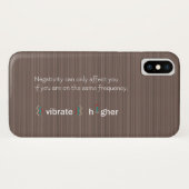 Hogere vibratie positieve energie geweldige vibes Case-Mate iPhone case (Achterkant (horizontaal))