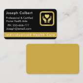 Hogere Visitekaartje thuiszorgverlener (Voorkant / Achterkant)