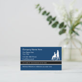 Hogere Visitekaartjes voor medische bijstand (Staand voorkant)