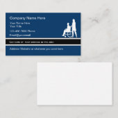 Hogere Visitekaartjes voor medische bijstand (Voorkant / Achterkant)