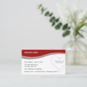 Hogere Visitekaartjes voor thuiszorg (Staand voorkant)