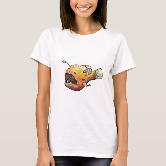 Hogere visliefde t-shirt (Voorkant)