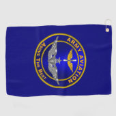 Hogere vliegtickets golfhanddoek (Horizontaal)