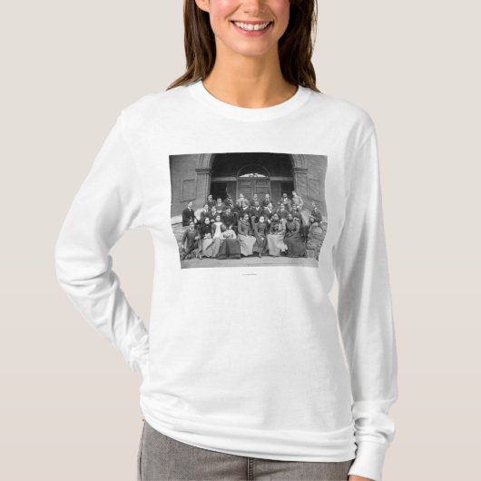 Hogere voorbereidingsklasse aan de Fisk-universite T-shirt (Voorkant)