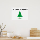 Hogere voorziening naar de hemel - 1775 g Amerikaa Poster (Keuken)