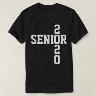 Hogere witte 2020-tekstklasse van 2020 t-shirt