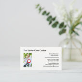 Hogere zorgfaciliteit Modern Visitekaartje (Staand voorkant)