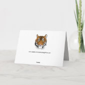 Hogergezichtskaart Kaart (Achterkant)