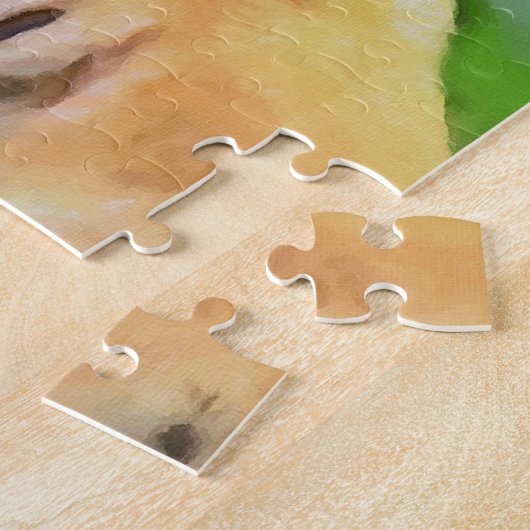 Hogerkuil van het wild legpuzzel (Zijkant)