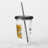 Hogerschilderij Acryl Drinkbeker (Links)